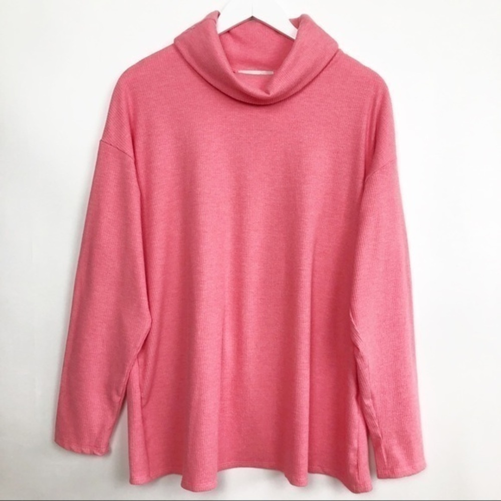 Anthropologie Trina Tulip-Back Cowl Neck Top Large